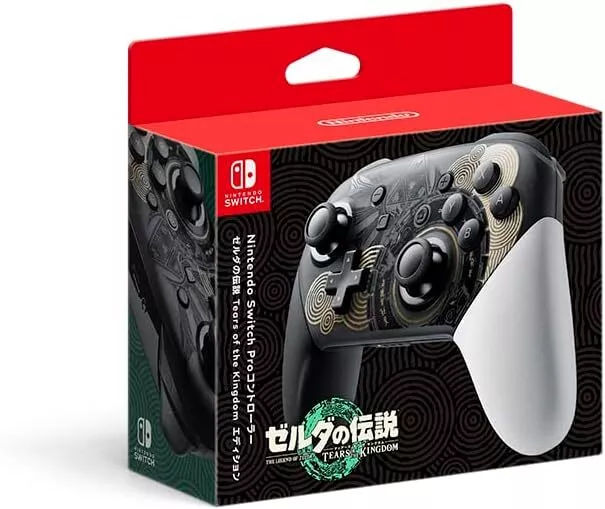 Nintendo Switch Pro Controller - Legend of Zelda - Tears of the Kingdom Edition