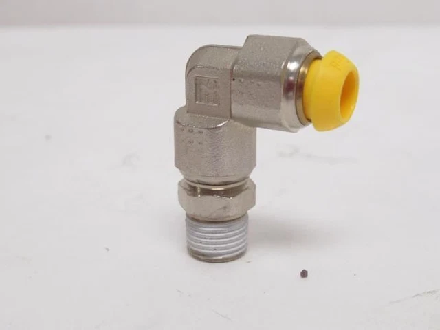 192141 Old-Stock; Parker XFPB6-1/8 Male Swivel Elbow; 90Deg; 6mm Tube x 1/8NPT