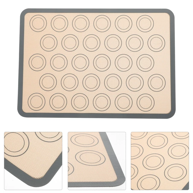 Tappetino da forno in silicone tazze muffin in silicone biscotti silicone lenzuola da forno