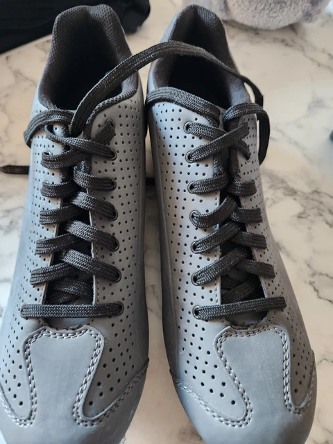 dhb Herren Radschuhe, grau, Größe 7, - zweimal getragen für Spin Class, nur SPD