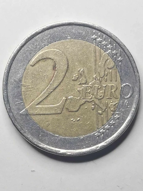 Pièce De 2 Euros Autriche 2002 Avec Erreur De Frappe - Rare, Occasion, Collection Numismatique
