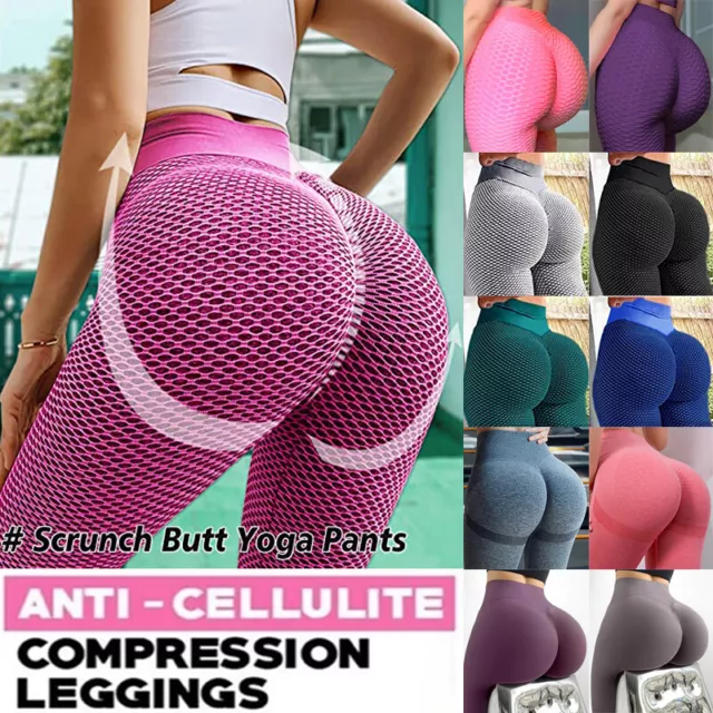 Women's Butt Lift Sexy Gym Leggings High Waist Yoga Pants Booty