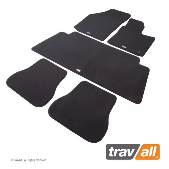 TRAVALL CARPET CAR Mats for VOLKSWAGEN CADDY MAXI 2010 20 50.00