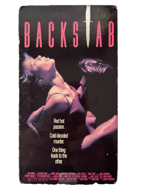 BACKSTAB (VHS, 1990) James Brolin Movie £2.78 - PicClick UK