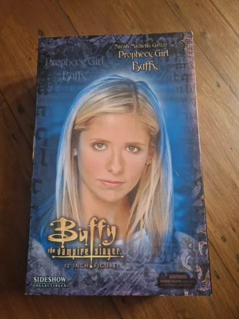 Buffy the Vampire Slayer Buffy Prophecy Girl Sideshow Collectible NEVER OPENED.