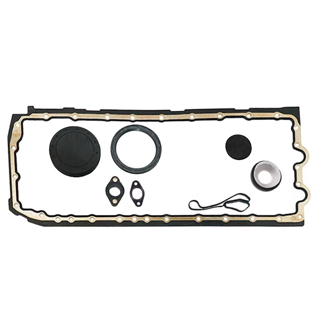 OIL PAN GASKET Set w/ Oil Cooler Seal for BMW M135i 335i 435i 535i X5