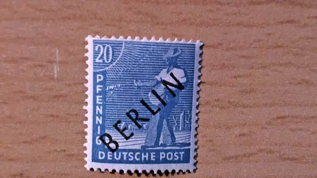 Berlin Michel NR. 8 ; Freimarke Alliierte Besetzung von 1948 postfrisch