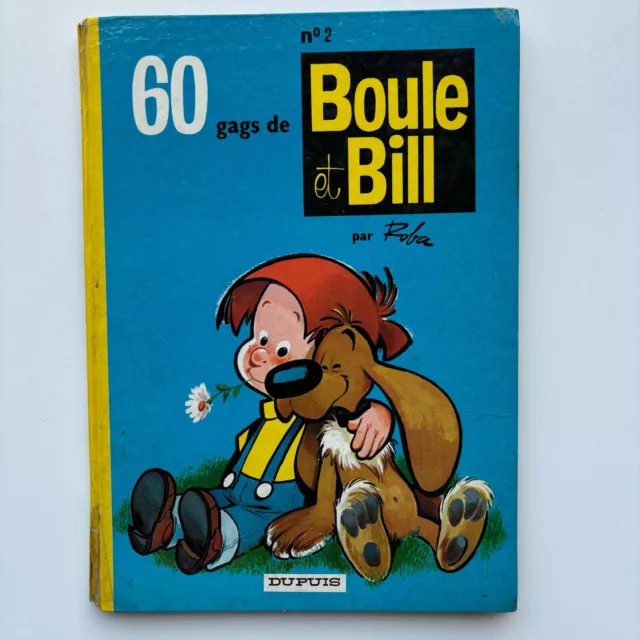 BD 60 gags de Boule et Bill n°2 - censuré - 1965 - TBE