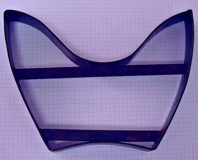Stanzmesser Schmetterling-Form aus 350 Bandstahl Leder Pappe Kunstsoff Futter