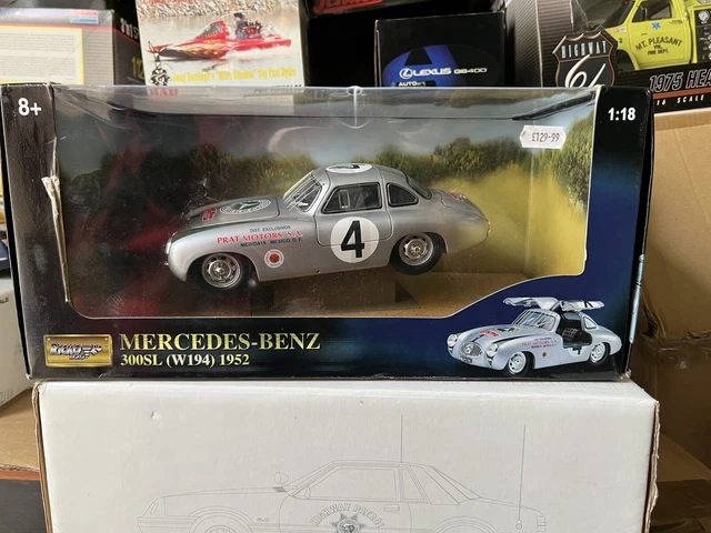 1/18 RICKO MERCEDES Benz 300SL 1952 La Carrera Panamericana