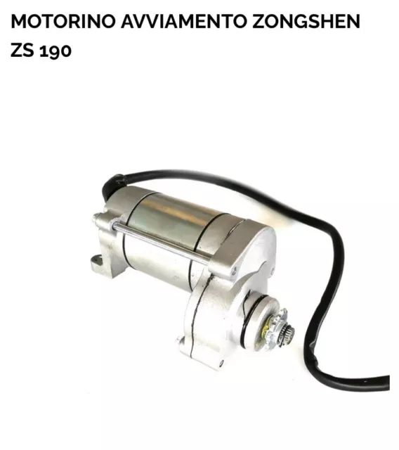 Motorino Avviamento 2 Fori Alta Qualità Pit Bike 4T Motore Zs 190cc Zongshen