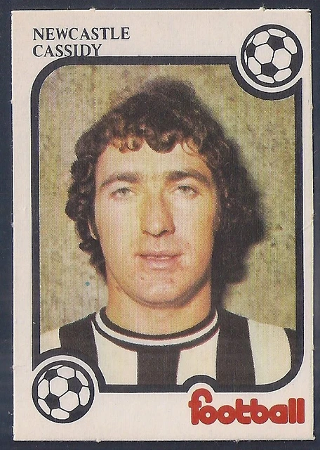 Monty Gum-Football Now 1975- Newcastle - Cassidy