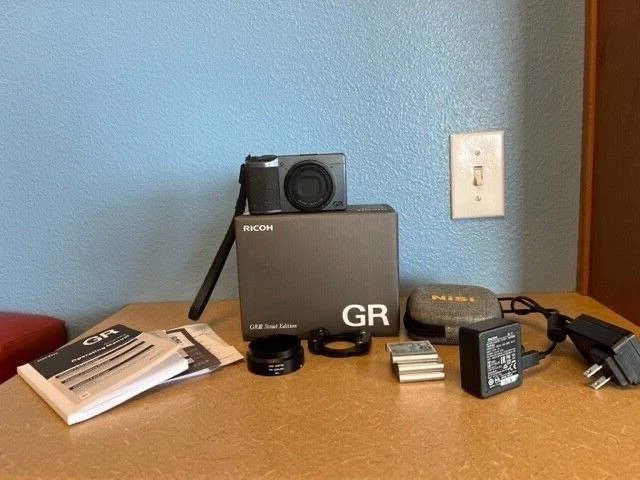 Ricoh GR III Digital Camera Street Edition With Many Extras!!! Mint!!!