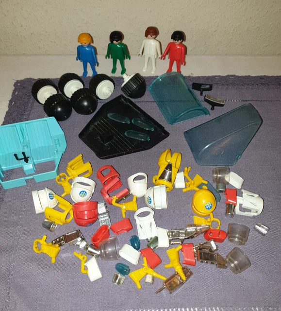 Playmobil Klicky Konvolut Playmospace Weltraum Space Figuren  Zubehör Bastler
