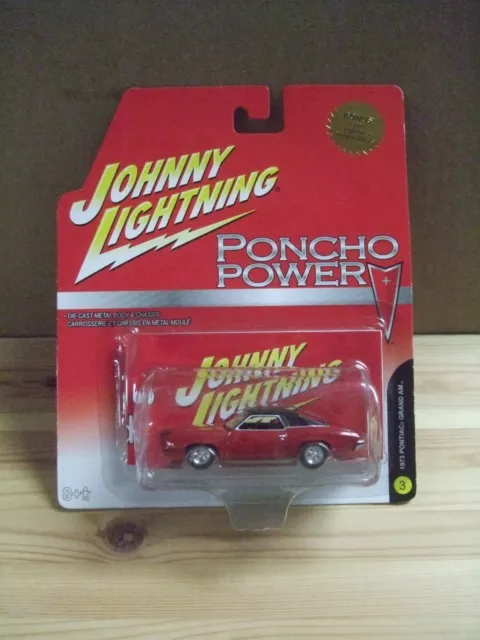 1973 Pontiac Grand am Poncho Power Series by Johnny Lightning scale 1:64