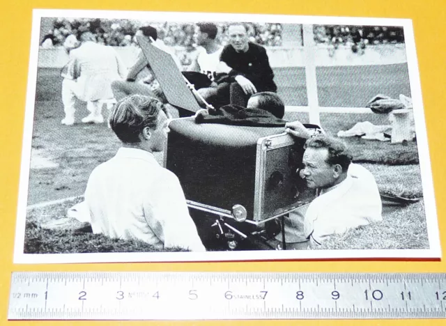 Berlin 1936 Jeux Olympiques Cameraman Olympiastadion Fosse Olympic Games