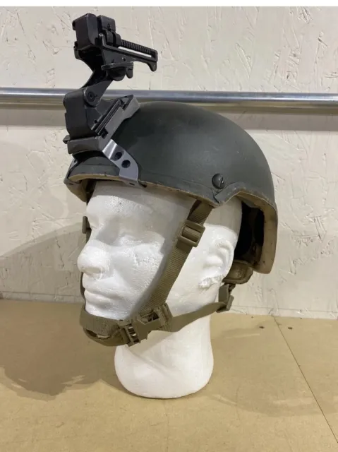 Large High Cut ACH Ballistic Military Advanced Combat Helmet W/ NOROTOS Mount