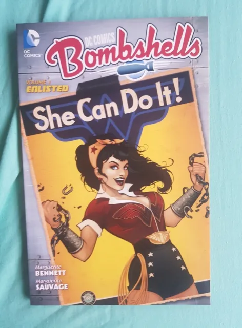 DC Comics: Bombshells Vol. 1: Enlisted by Marguerite Bennett (Paperback, 2016)