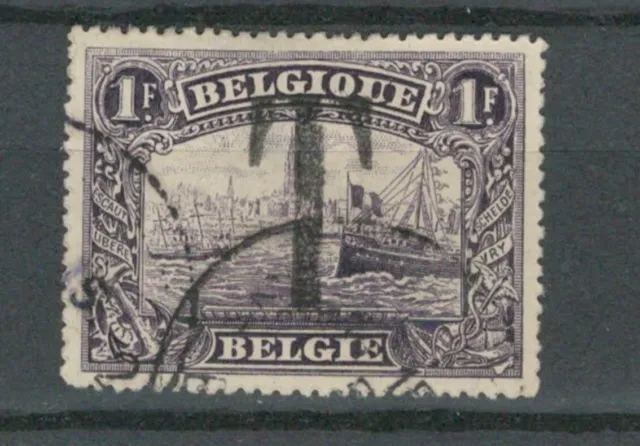 Belgium Europe Postal Used Tax Fiscal Overprinted Classic Stamps  Lot (Belg 238)