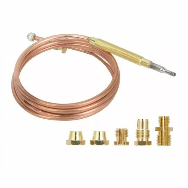 Universal Thermocouple 600Mm Long With M6 Threaded End - Free Postage