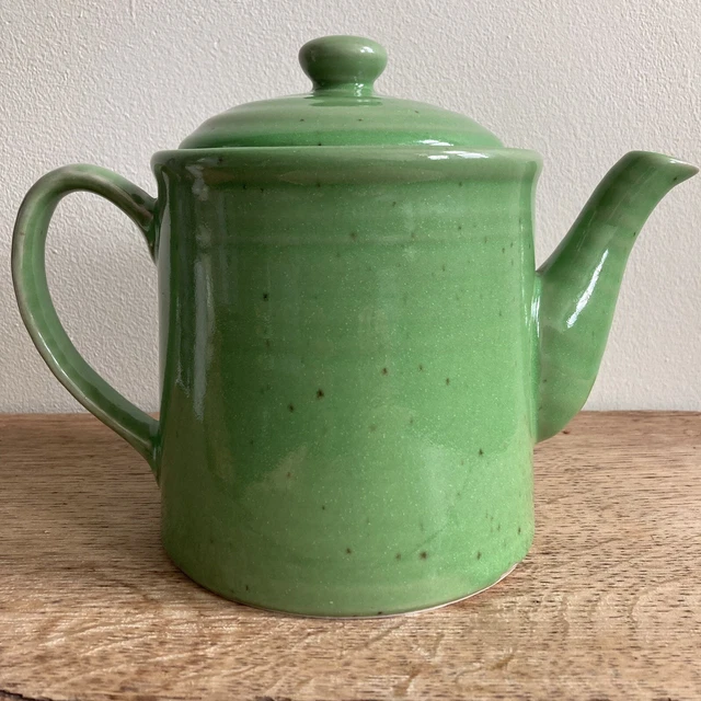 HABITAT PEA GREEN Japan Stoneware Pottery Teapot £102.00 PicClick UK