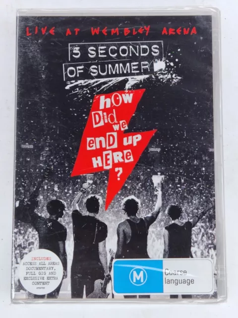 5 Seconds Of Summer: How Did We Get Here - DVD Region 0 - New