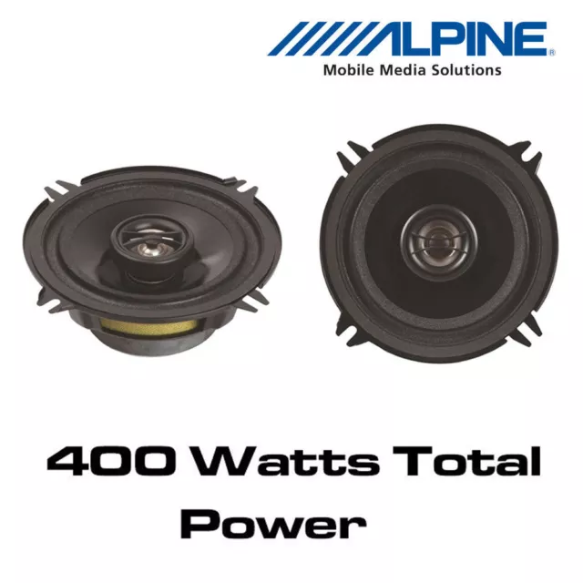 Vauxhall Corsa D Astra H Alpine SXV-1025E 4" 10cm 2 Way Coaxial Rear Speakers