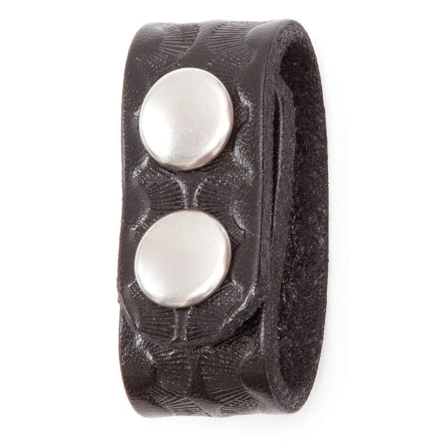 GOULD & GOODRICH, INC. B76W Belt Keeper,Universal,Black Weave