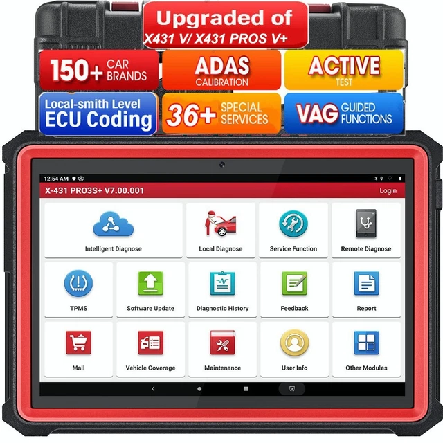 2026 LAUNCH X431 PRO3S+ OBD2 Scanner Auto Diagnostic Tool Full System ...