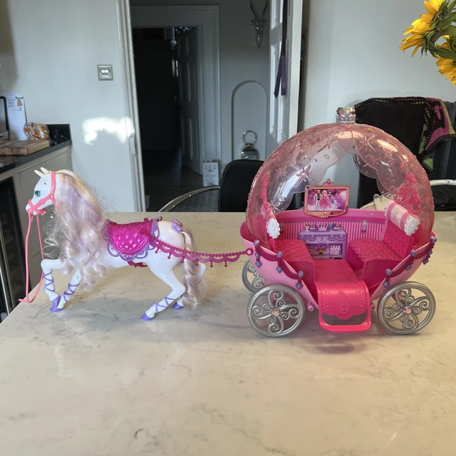 BARBIE PRINCESS HORSE And Carriage 34.99 PicClick UK
