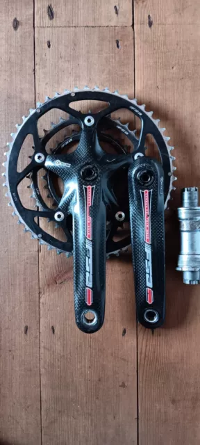 FSA Team Issue Carbon Kurbelsatz & untere Halterung.