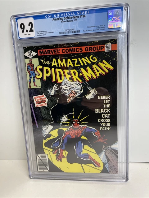 Amazing Spider-Man #194 Marvel Comics 1979 CGC 9.2 1st Black Cat/Felicia Hardy