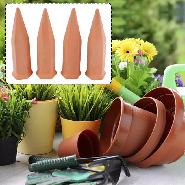 Pot de fleurs auto-arrosant pointe outil de jardinage en céramique pour des soi