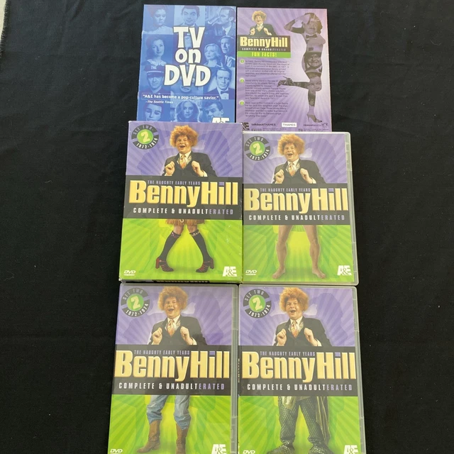 BENNY HILL THE Naughty Years Complete & Unadulterated DVD