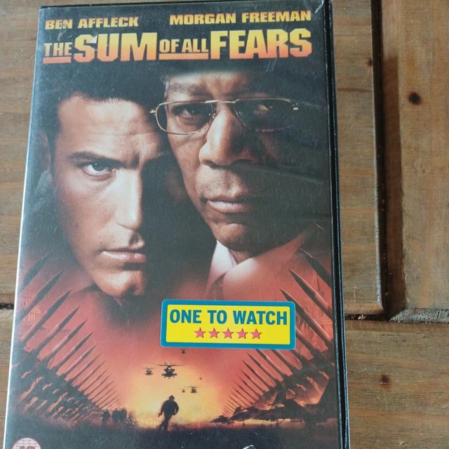 THE SUM OF All Fears Big Big Box Ex-Rental Vhs Video Tested Free ...