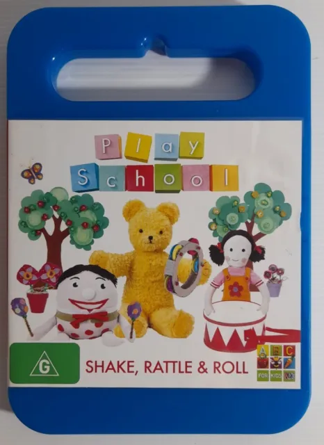 ABC KIDS Play School Shake Rattle & Roll DVD Region 4 Preowned Free Postage