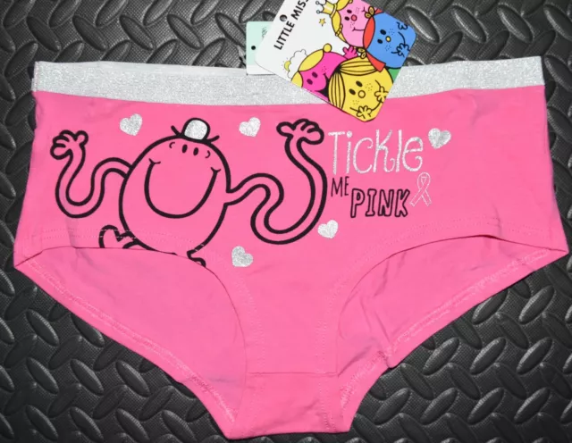 MR TICKLE KNICKERS TICKLE ME PINK WOMEN LADIES SIZES UK 10 or 16 3