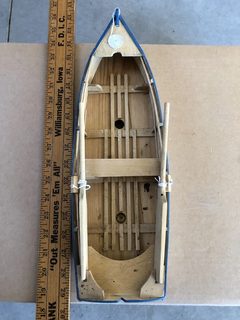 Wood Boat Lodge Decor Thermometer Humidity Springfield Wood-Ridge NJ  Missing