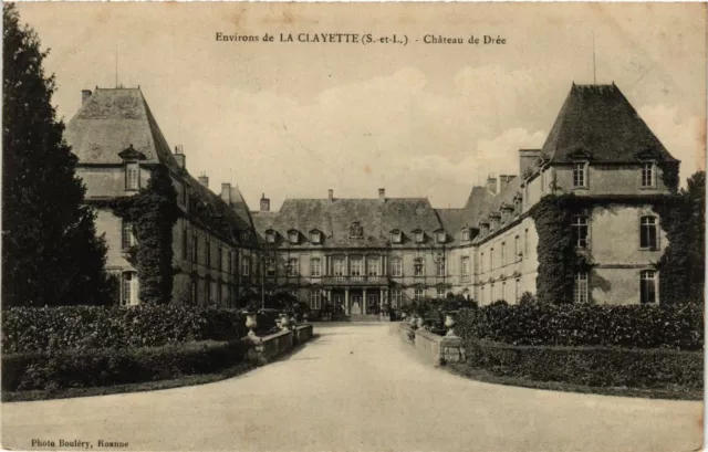 CPA Env.de La Clayette Chateau de Dree FRANCE (954936)