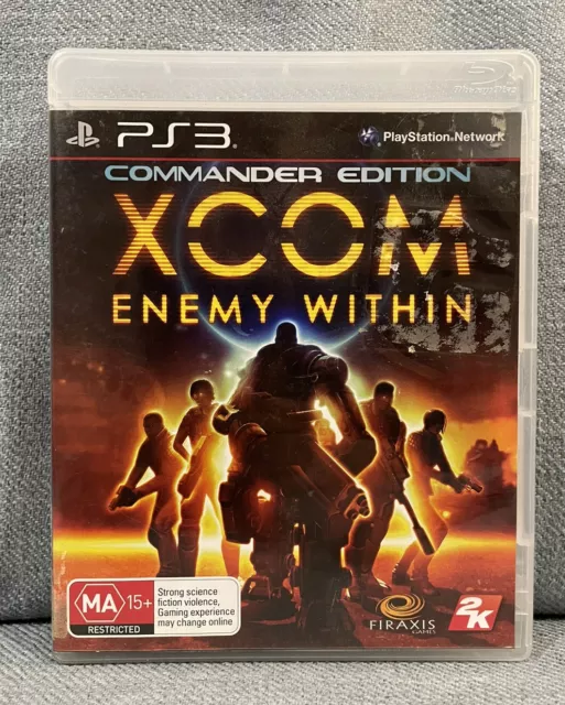 Xcom Enemy Within Commander Edition Ps3 Game With Manual 2K R4