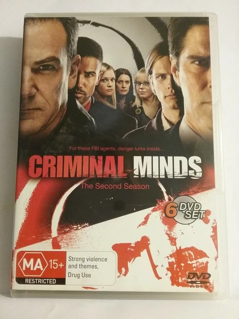 Criminal Minds : Season 2 (Box Set, DVD, 2006) - Region 4