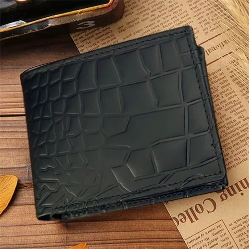 Genuine Leather Mens Purse Bifold Credit Card Wallet RFID Blocking Anti Scan OZ