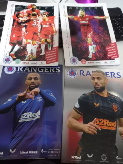 Rangers programmes 2019-2021 *choose from list