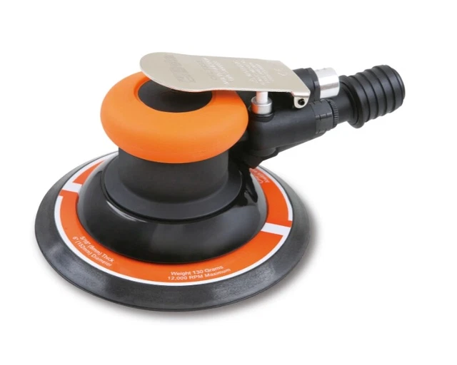 Beta Tools 1937 Roto-Orbital Air Ponceuse à Main 150mm Coussinets 180W 12000rpm