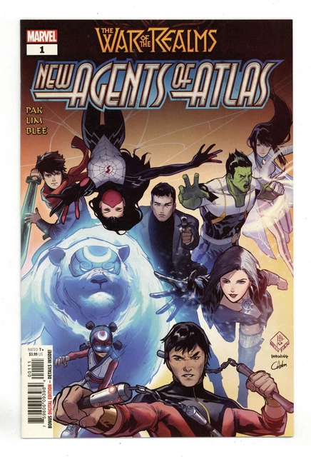 War of the Realms New Agents of Atlas 1A Tan FN+ 6.5 2019