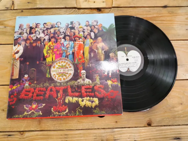 The Beatles Sgt. Pepper's Lonely Lp 33T Vinyle Ex Cover Ex Original 1974