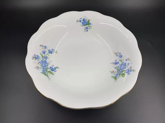 Royal Albert Forget Me Not 9.5" Around Serving Bowl Bone China England