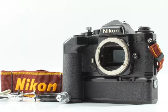 【Cámara fotográfica Nikon FE cuerpo negro Nikon FE 35 mm SLR de JAPÓN