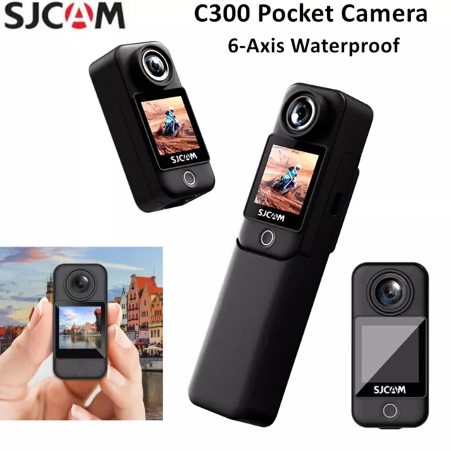 SJCAM C300 6-Axis Mini Pocket Action Camera 6-Axis 30M 30fps 5G WiFi Waterproof