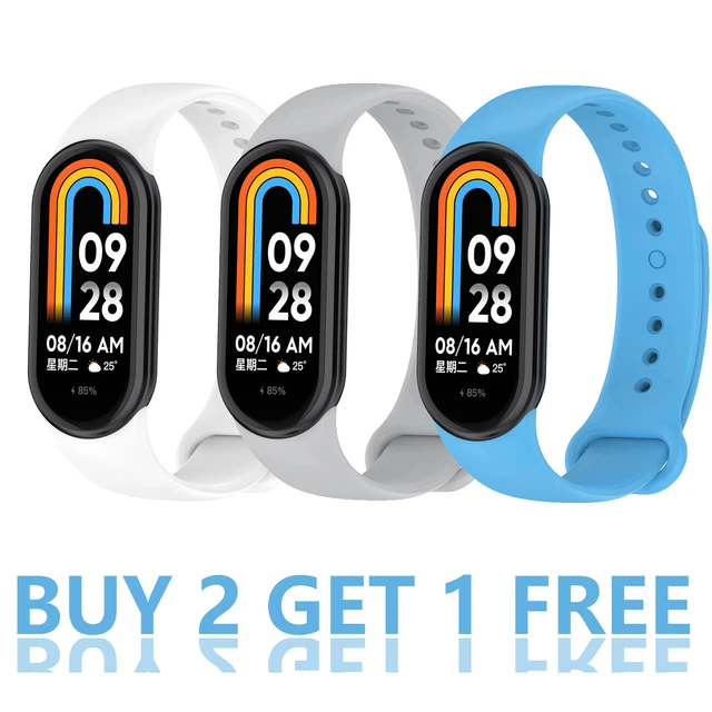 Cinturino Trasparente Per Xiaomi Mi Band 5 - Sostituzione In TPU Morbido E Regolabile - 3